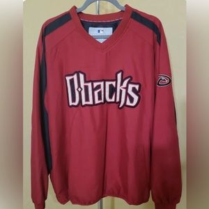 MLB Genuine Merchandise Men's Arizona Diamondbacks D-BACKS XL Pullover Jacket